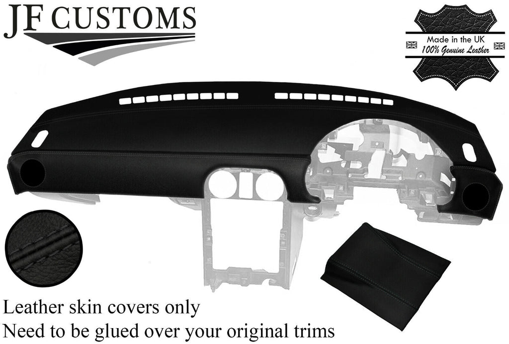 BLACK STITCH DASH DASHBOARD KIT LEATHER COVERS FOR MAZDA MX5 MK1 NA MIATA 89-97