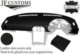 BLACK STITCH DASH DASHBOARD KIT LEATHER COVERS FOR MAZDA MX5 MK1 NA MIATA 89-97