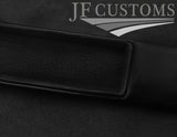 TRI STRIPE LEATHER  2X CAR KEY HOLDER PROTECTOR FITS FORD MUSTANG 2015-2020