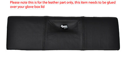 black stitch FITS LOTUS EXCEL 83-91 GLOVE BOX LID LEATHER COVER GLUE NEEDED