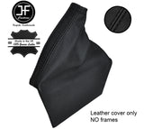 BLACK STITCH TOP GRAIN LEATHER HANDBRAKE GAITER FOR SUBARU IMPREZA WRX STI 07-14