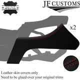 D RED STITCH 2X FRONT CONSOLE SIDE TRIM COVER FOR VAUXHALL INSIGNIA MK1 08-16