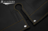 YELLOW STITCH REAR BOOT LID COVER PEBBLE-GRAIN VINYL FITS CATERHAM SEVEN S3