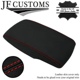 RED STITCH TOP-GRAIN LEATHER ARMREST COVER  FOR TOYOTA CAMRY 07-11 CUSTOM NEW