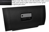 GREY STITCH GLOVE BOX LID LEATHER SKIN COVER FITS FORD MUSTANG 2005-2009