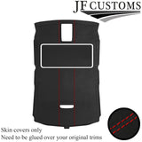 RED STITCH D GREY SUEDE SUNROOF HEADLINER COVER FOR AUDI A4 B7 04-09 SALOON