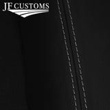 FITS AUDI A4 B9 2015+ L GREY STITCH LEATHER SIDE CENTER CONSOLE TRIM COVER
