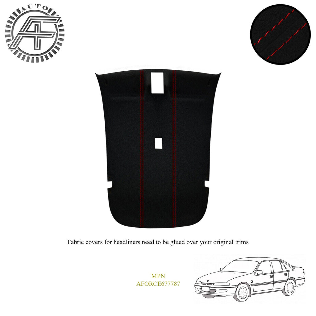 LUXE SUEDE HEADLINER COVER FITS HOLDEN STATESMAN VQ SEDAN 1990-1994 CUSTOM NEW
