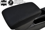 BLACK STITCHING LEATHER ARMREST SKIN COVER FITS VAUXHALL OPEL ASTRA K MK7 2016+