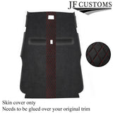 DSG2 RED STITCH D GREY SUEDE HEADLINER COVER FOR LAND ROVER FREELANDER 1 97-06