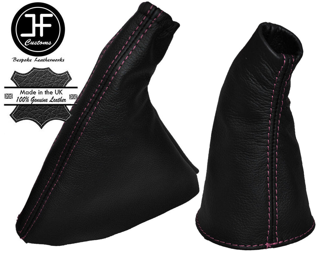 PINK STITCH LEATHER GEAR HANDBRAKE GAITER FITS HONDA CIVIC TYPE R EP3 01-05