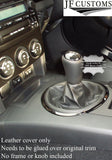 FOR MAZDA MX5 MK3 NC 2005-2013 GENUINE LEATHER GEAR GAITER COVER CUSTOM NEW