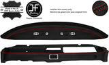 RED STITCH UPPER LOWER DASHBOARD LEATHER COVER FOR VW T2 TYPE 2 CAMPER 76+