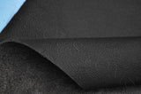 BLACK LEATHER 50cm x 50cm QUALITY TOP GRAIN GENUINE LEATHER CRAFTS AUTOMOTIVE