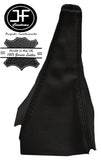 BLACK STITCH MANUAL LEATHER GEAR GAITER FOR JEEP CHEROKEE LIBERTY KJ 2002-2007