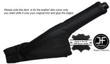 BLACK STITCH LEATHER HANDBRAKE GAITER FITS VAUXHALL OPEL COMBO D MK3 2011-2016