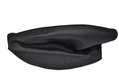 black stitching FITS VAUXHALL VX220 VX 220 00-06 LEATHER HANDBRAKE GAITER