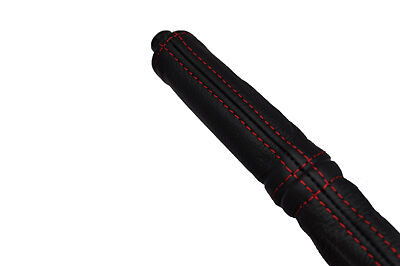 red stitch FITS TOYOTA CELICA TA23 HANDBRAKE HANDLE LEATHER COVER ONLY