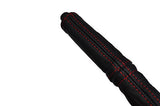 red stitch FITS TOYOTA CELICA TA23 HANDBRAKE HANDLE LEATHER COVER ONLY