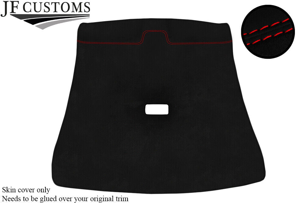RED STITCH ROOF HEADLINING LINER LUXE SUEDE COVER FITS TOYOTA CELICA GT4 90-93