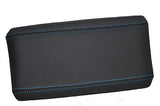 FITS NISSAN 200SX S12 ARMREST LEATHER COVER blue st CUSTOM NEW MADE IN UK