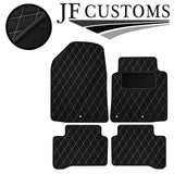 WHITE DIAMOND VINYL 4X TAILORED FLOOR CARPET FOR HYUNDAI IONIQ HYBRID 16-21 JF1