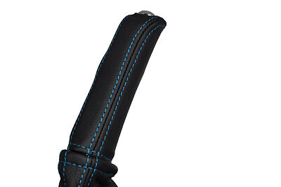 blue stitch FITS SUBARU IMPREZA WRX STI 2008+ LEATHER HANDBRAKE HANDLE COVER