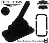 BLACK STITCH HANDBRAKE+HANDLE COVERS+PLASTIC FRAME FOR RANGE ROVER CLASSIC LT77