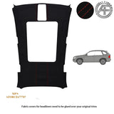 LUXE SUEDE CUSTOM HEADLINER COVER FITS BMW X5 E53 2000-2006