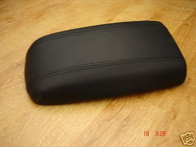 FITS NISSAN PRIMERA P12 ARMREST COVER BLACK LEATHER 02-2006 CUSTOM NEW