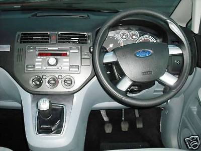 FITS FORD FOCUS C MAX BLACK GEAR GAITER LEATHER NEW CUSTOM NEW MADE IN UK