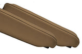 FITS RANGE ROVER 88-94 2 X ARM REST COVERS BEIGE LEATHER CUSTOM NEW MADE IN UK