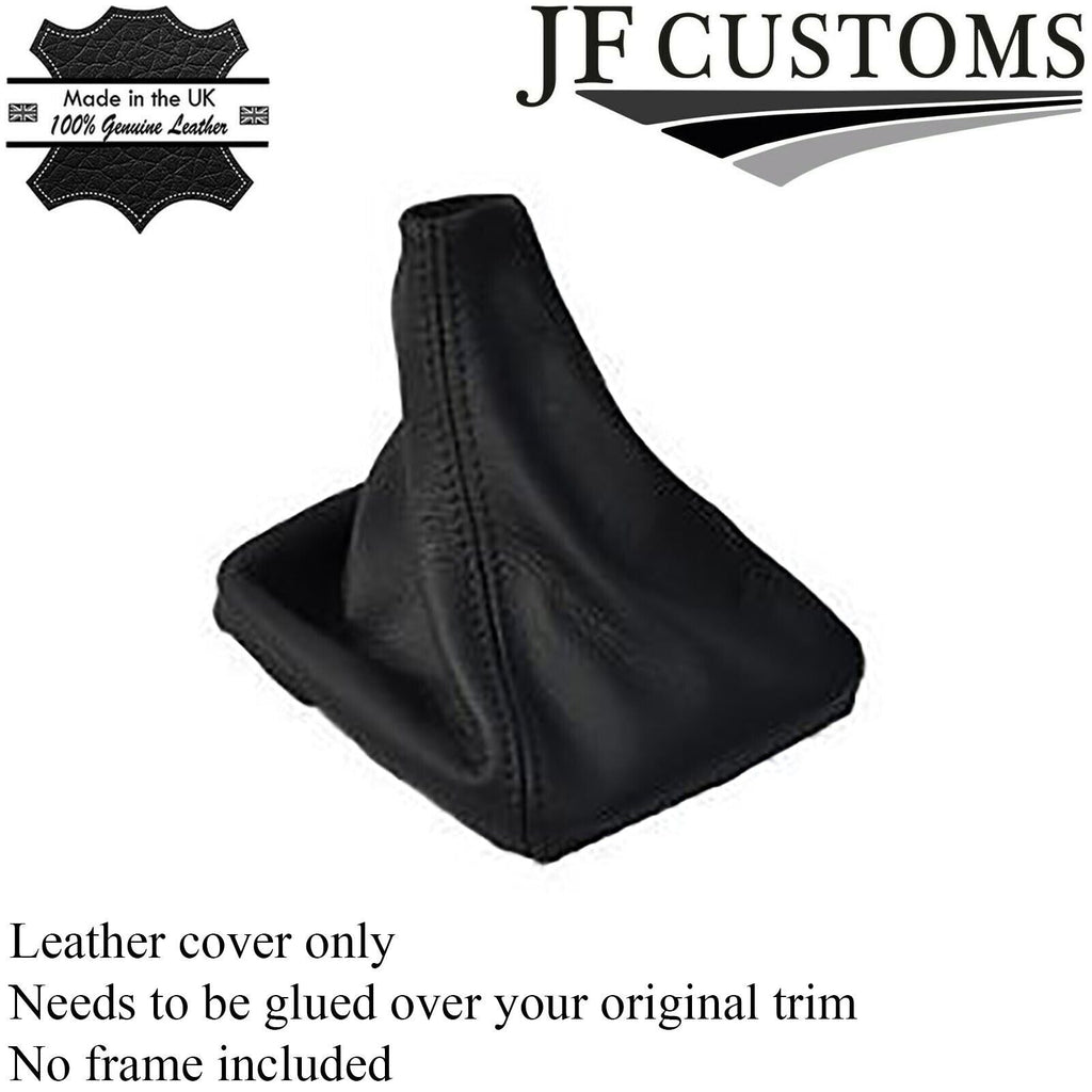 BLACK STITCHING FITS LEY LAND DAF LF 45 LEATHER GEAR GAITER CUSTOM NEW