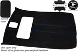 BLUE STITCH SUN ROOF HEADLINING LUXE SUEDE COVER FOR VW GOLF MK4 98-05 5 DOOR