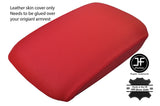 RED GENUINE REAL LEATHER ARMREST LID COVER FITS LEXUS RX350 RX450h 2010-2015