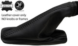 BLACK STITCHING LEATHER HANDBRAKE GAITER FITS VAUXHALL OPEL ASTRA K MK7 2016+