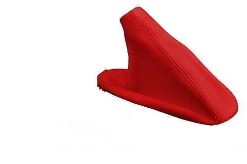 FITS VAUXHALL ASTRA MK4 98-04 RED LEATHER HANDBRAKE GAITER COVER CUSTOM NEW