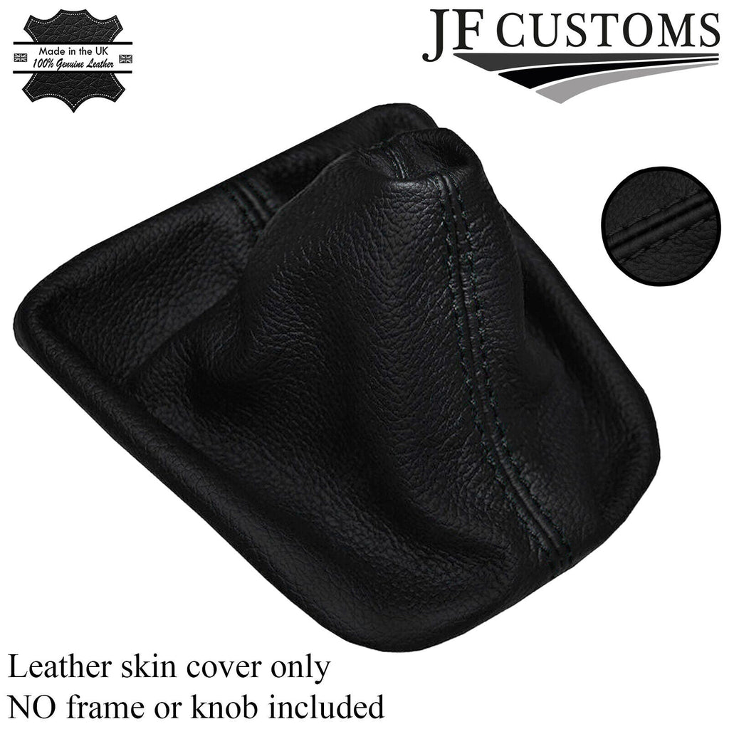 BLACK STITCH LEATHER GEAR STICK  GAITER FITS PEUGEOT 206 CC HDI GTI SW 98-10