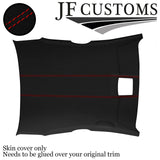 RED STITCH LUXE- SUEDE ROOF HEADLINER COVER FOR MAZDA RX8 2002-2012 CUSTOM NEW
