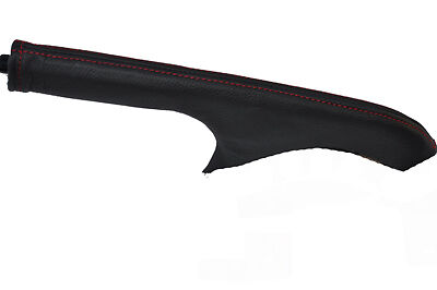red stitch FITS HONDA SMX S-MX LEATHER HANDBRAKE GAITER CUSTOM NEW MADE IN UK