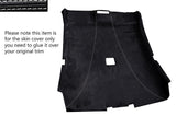 WHITE STITCH ROOF HEADLINING LUXE SUEDE SKIN COVER FITS BMW 3 SERIES E46 COUPE
