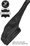 BLACK STITCH REAL LEATHER HANDBRAKE GAITER FOR VAUXHALL VIVARO PRIMASTAR 01-14