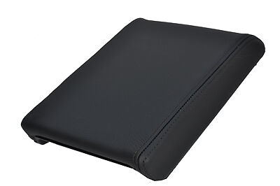 FITS BMW E39 96-03 ARMREST COVER LEATHER COVER black stitch CUSTOM NEW