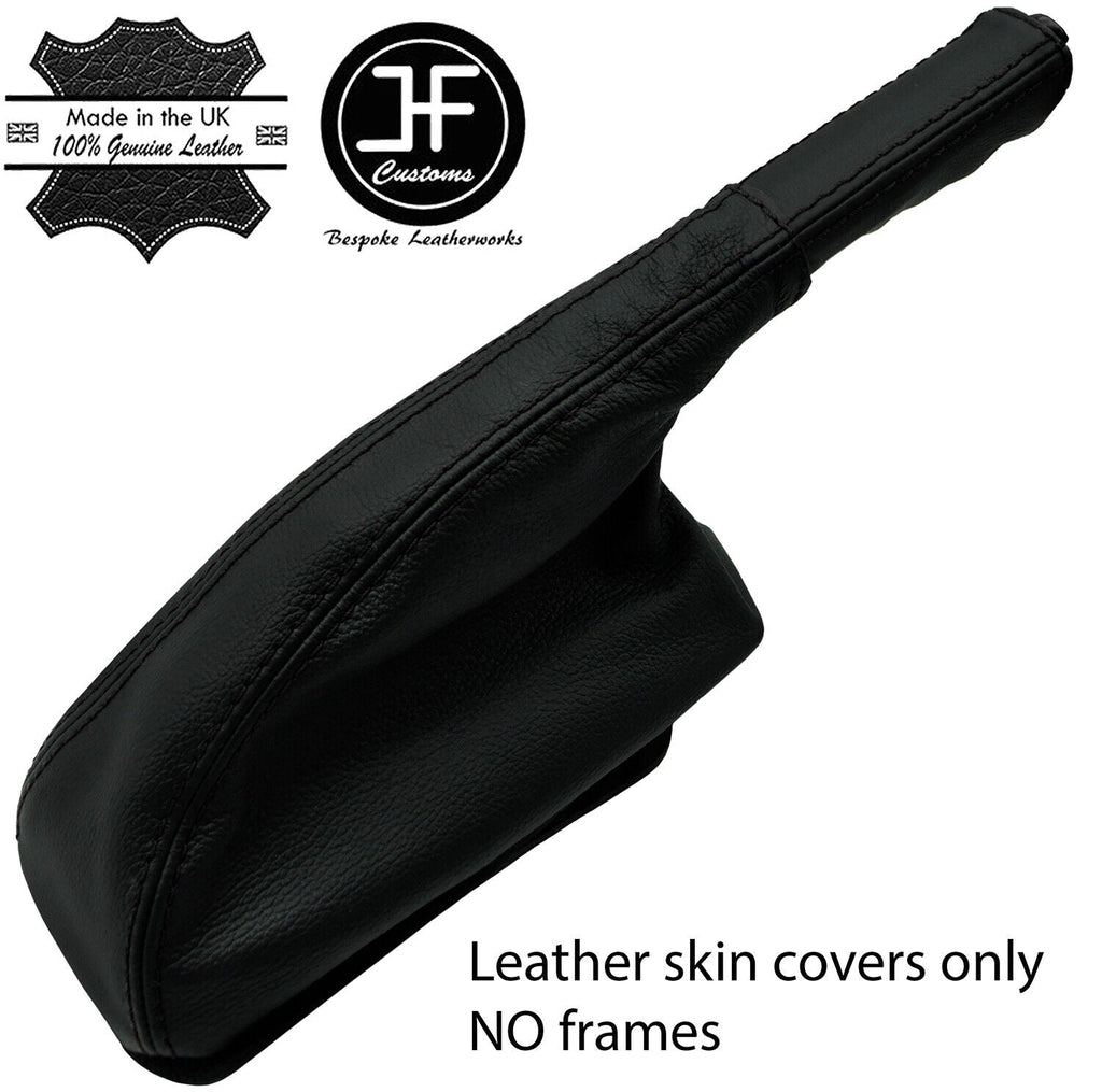 BLACK STITCH HANDBRAKE GAITER OVER RUBBER+HANDBRAKE HANDLE FOR FORD GRANADA MK1