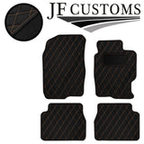 BEIGE DIAMOND STITCH VINYL 4X TAILORED FLOOR CARPETS FOR MAZDA 6 MK1 02-07 JF1