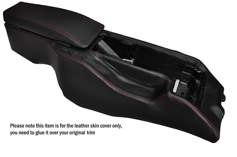 RED STITCH CENTRE CONSOLE&ARMREST SKIN COVERS FITS PONTIAC FIREBIRD TRANS AM