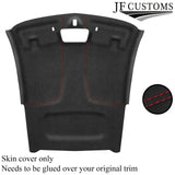 RED STITCH D GREY LUXE SUEDE HEADLINER COVER FOR CHEVROLET CAMARO 16-20