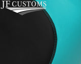 BLACK & TEAL VINYL CUSTOM FOR YAMAHA XL700 XL1200 98-04 FRONT SEAT COVER