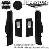 BROWN STITCH  4X LOWER UPPER B PILLAR COVER FOR MERCEDES VITO VIANO 14-21