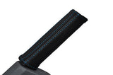 blue stitch FITS VAUXHALL OPEL VECTRA C 02-08 HANDBRAKE HANDLE COVER CUSTOM NEW